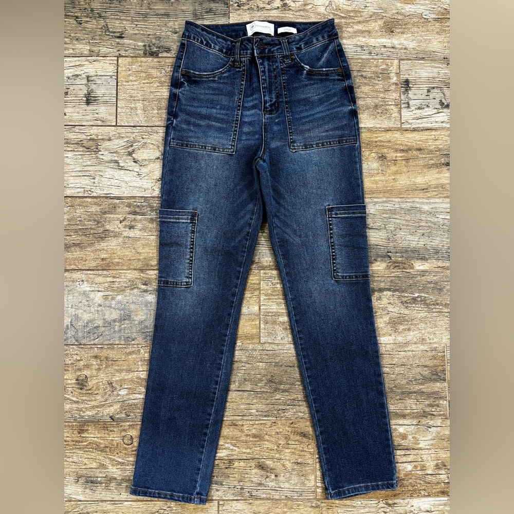 Celebrity Pink Cargo Skinny Jeans Juniors Sz 5 🥰 Like New